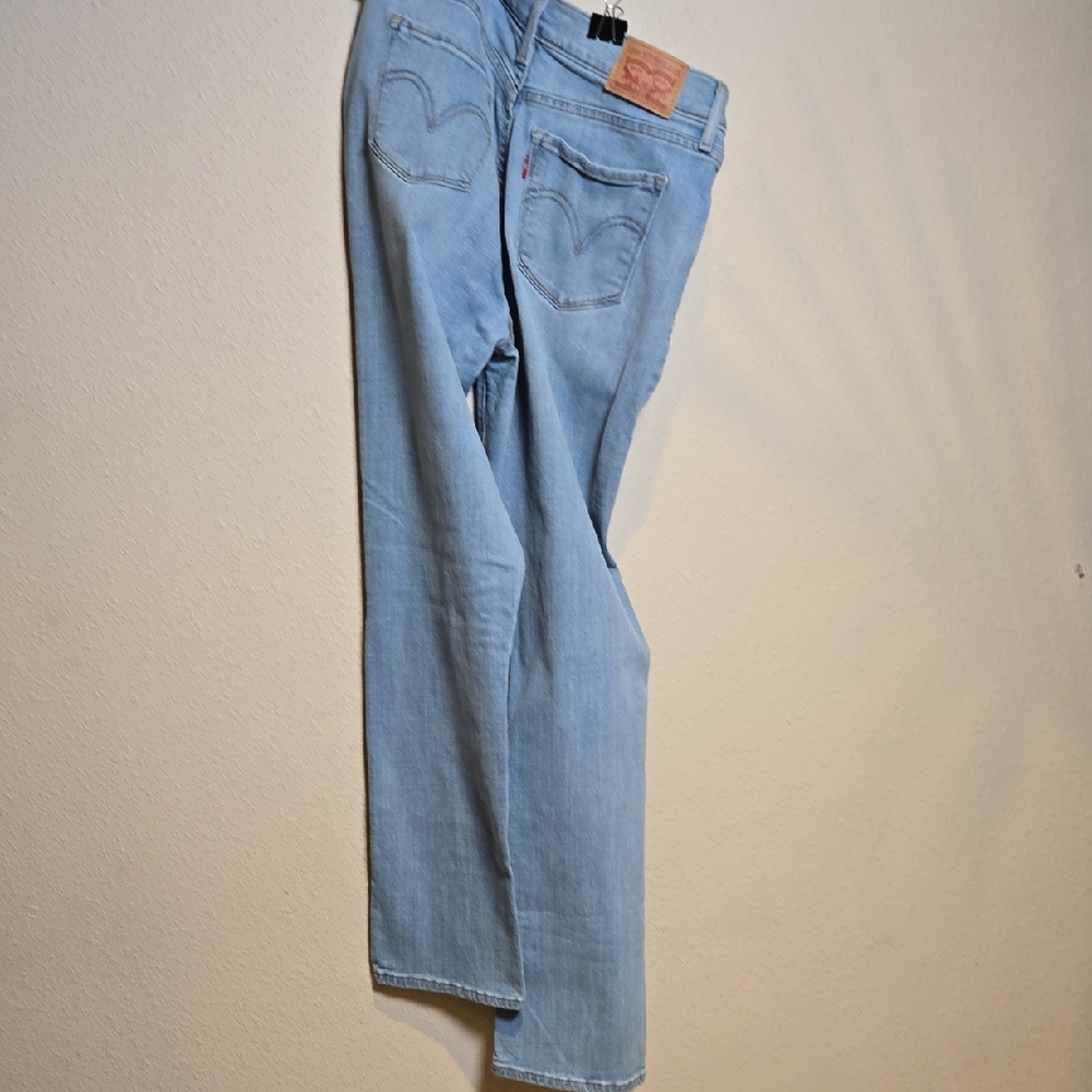 Levi's Blue Straight Leg Jeans Classic Style